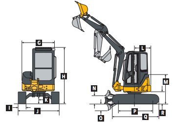 John Deere 27D Mini Excavator Rental - $245 daily - U-DIG Equipment